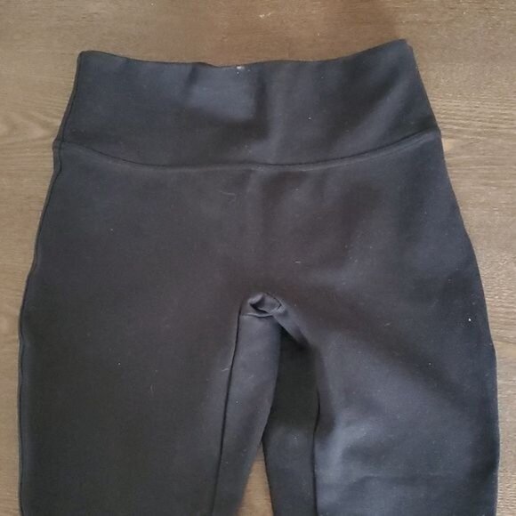 Spanx High Waisted Skinny ANKLE Leggings Black Woman's WOMEN'S Petite MEDIUM - Picture 7 of 12